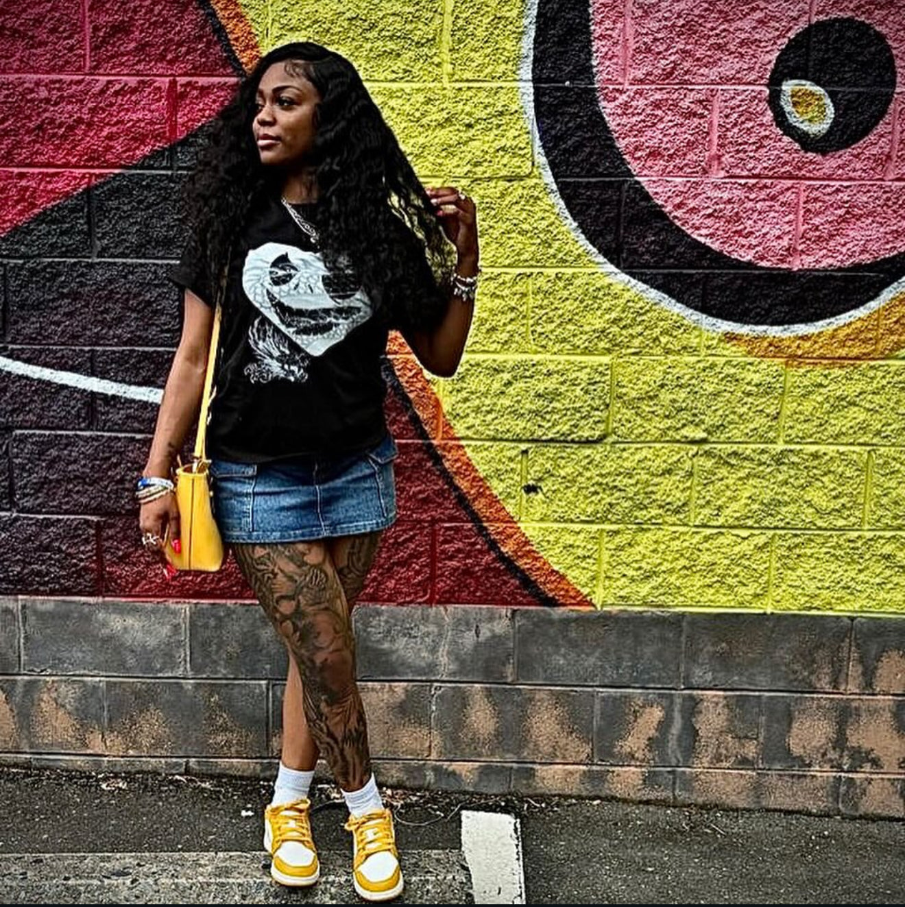 Jadore Stacks Graphic Tee
